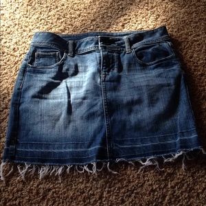 Denim skirt!